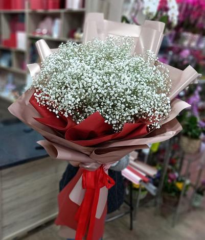 Букет цветов из: Гипсофила в Ойсхаре